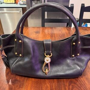 Dooney and Bourke Black Leather Handbag